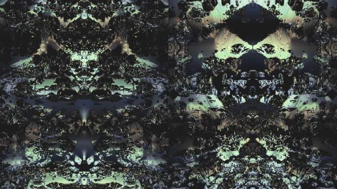 【4K时尚背景】繁花意象绿野花影抽象艺术