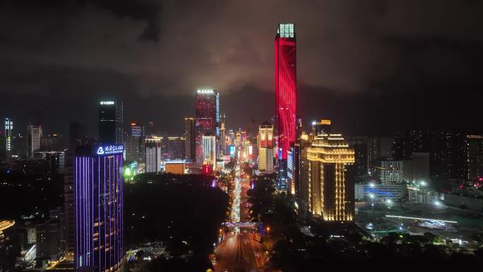 深圳 福田 罗湖 夜景 灯光秀 宣传片