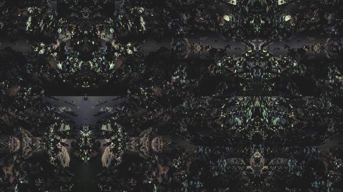 【4K时尚背景】繁花意象暗影灰暗抽象艺术