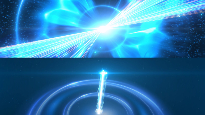 原创震撼光线科技片头开场宽屏