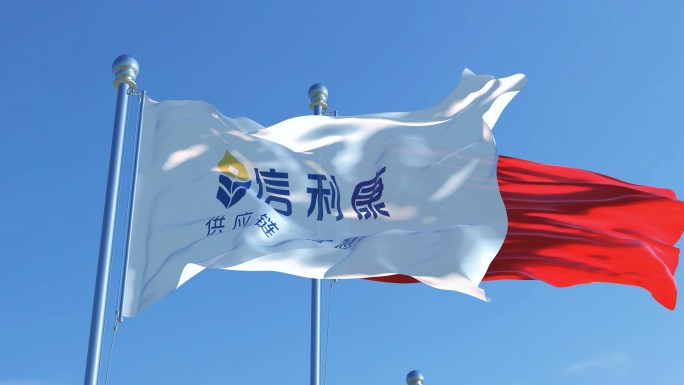 深圳市信利康供应链管理有限公司旗帜