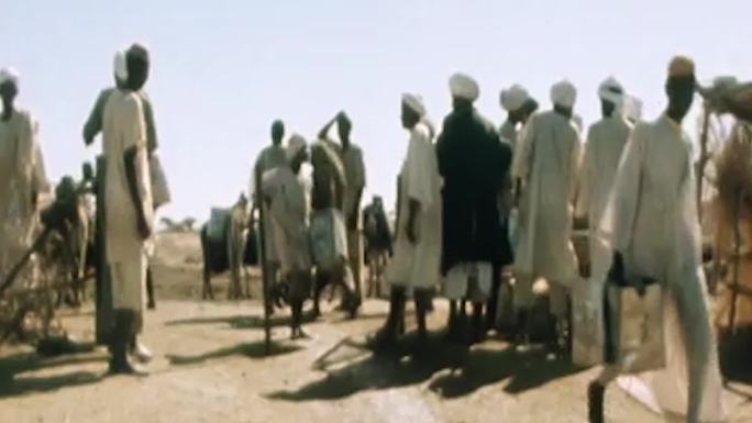 70年代苏丹沙漠绿洲