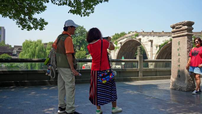 京杭大运河杭州拱宸桥