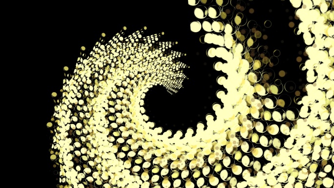 抽象艺术螺旋粒子背景101618
