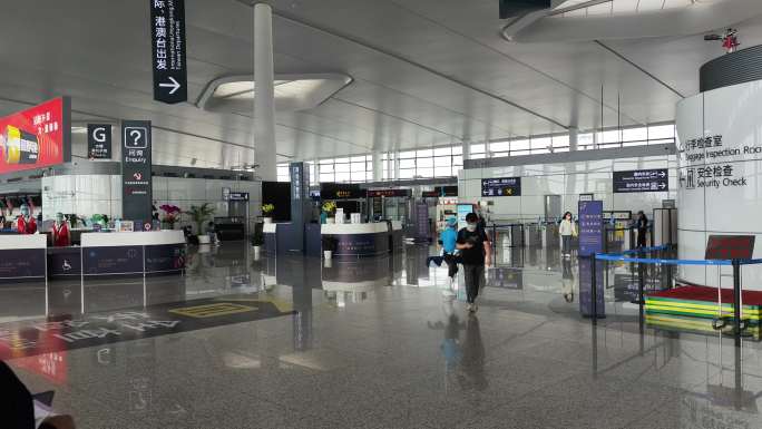 宁波栎社国际机场 空镜头
