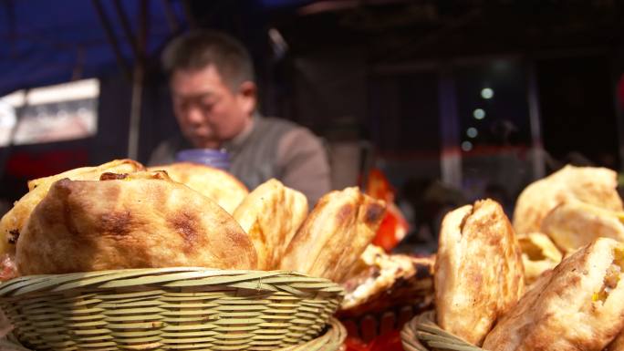 烧饼火烧石子馍