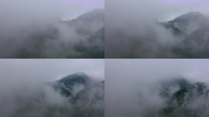 三峡山区云雾