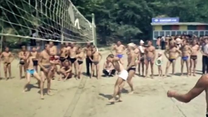 70年代沙滩排球