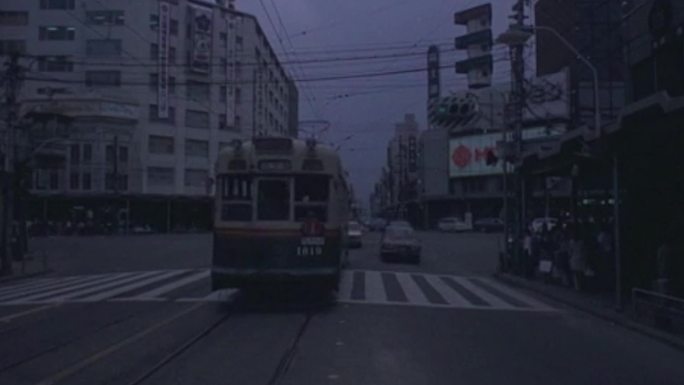 70年代日本东京街景