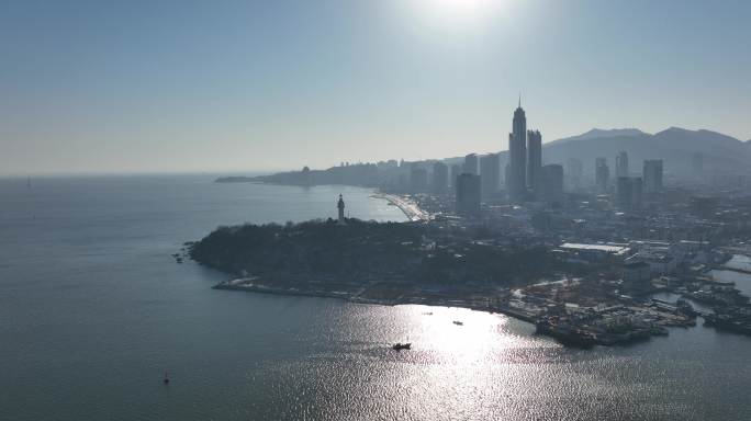 【御3航拍】烟台山景区大景