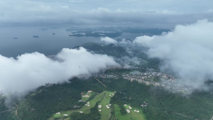 深圳 东部华侨城 大华兴寺 三洲田 云海