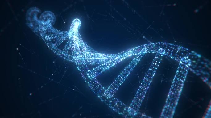 DNA动画视频素材