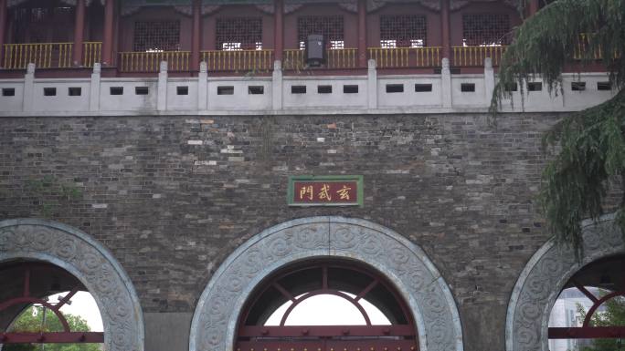南京玄武门城墙