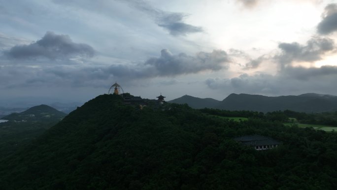 深圳 东部华侨城 大华兴寺 景区 云海