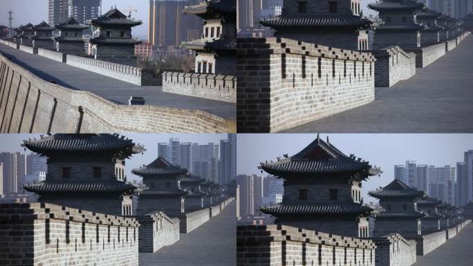 古代建筑 历史再现 宫殿城墙 历史文化