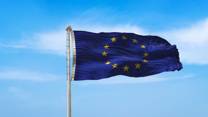 欧盟旗帜标志logo带通道