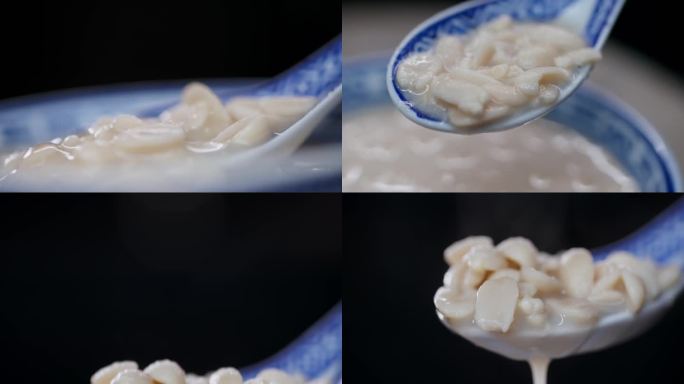 传统小吃花生汤