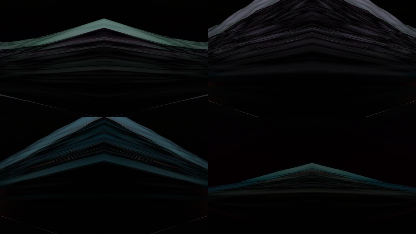 【4K时尚背景】虚拟暗影艺术空间创意视觉