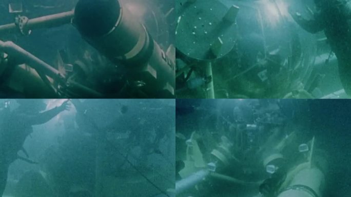 70年代潜艇潜水艇