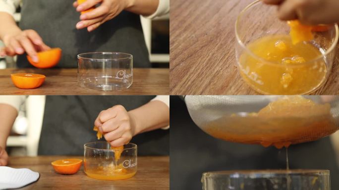 手榨 橘汁