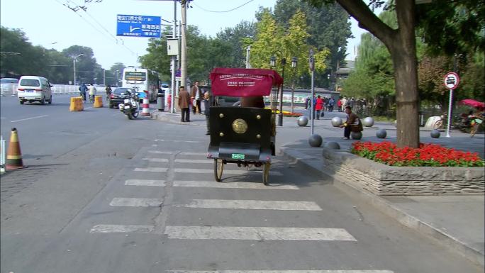 中国北京 城市生活 老城区 旅游观光