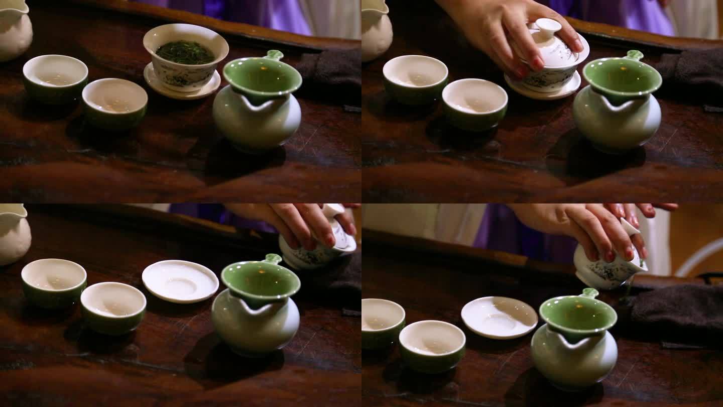 泡茶 茶杯 茶艺