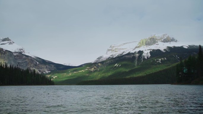 雪山 湖泊 班夫 旅行