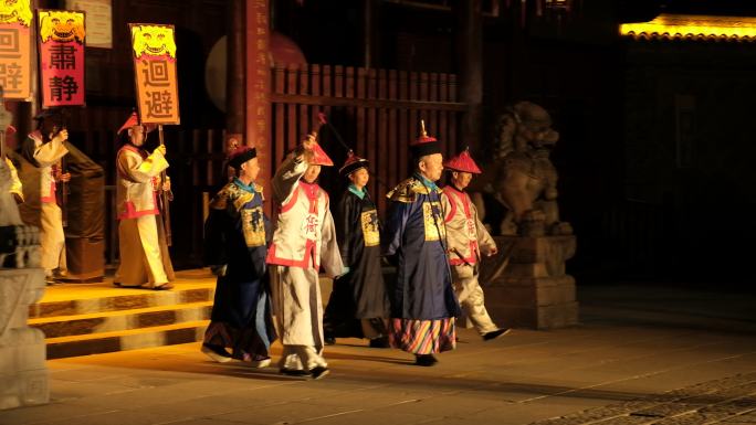 四川省南充市阆中市阆中古城表演