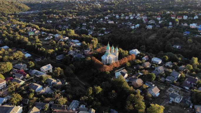 国外乌克兰城镇教堂
