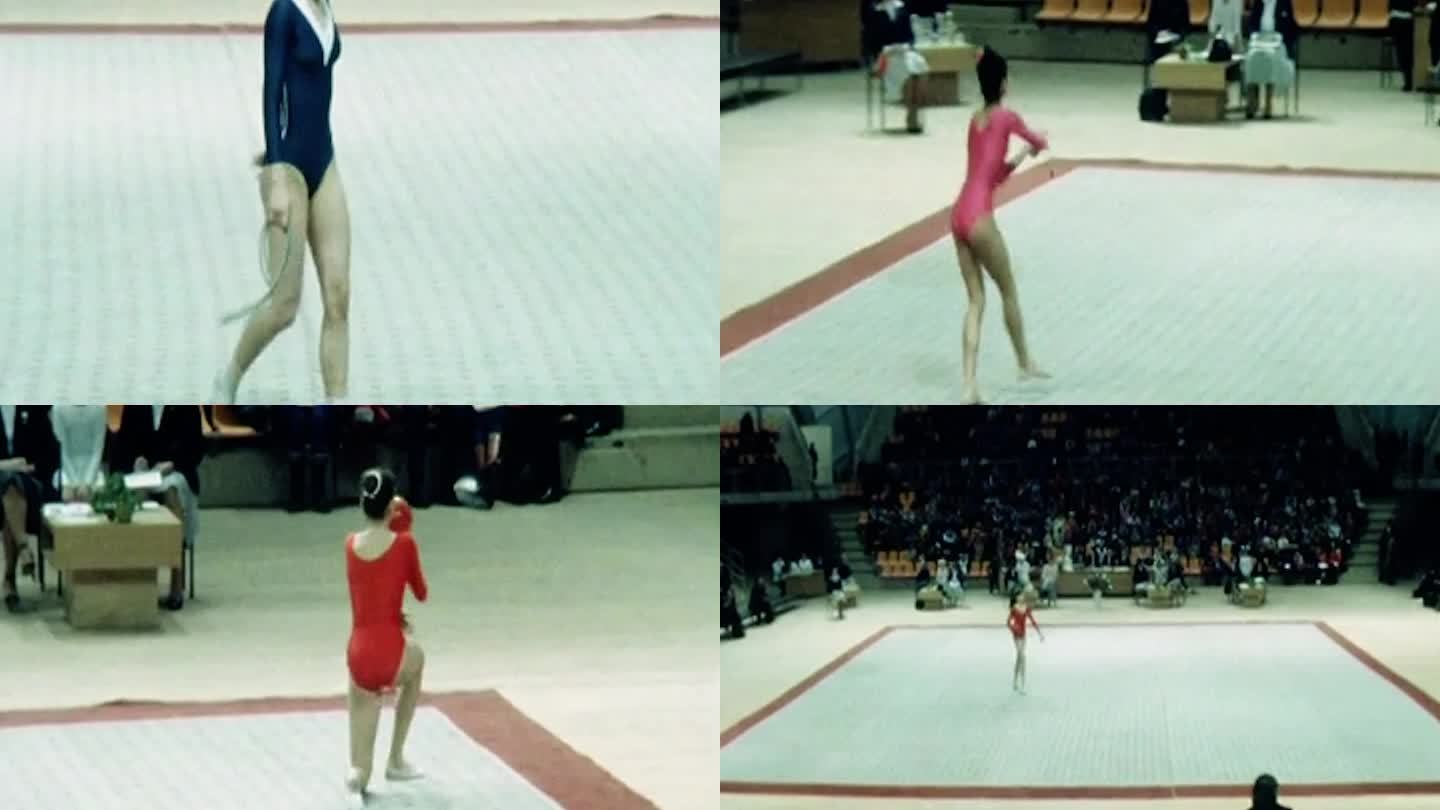 70年代苏联体操表演