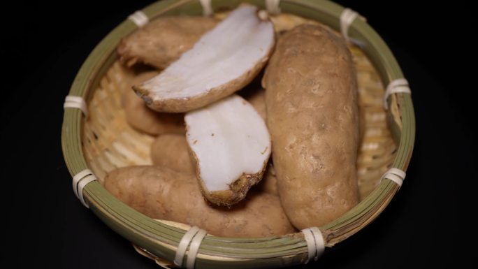 新鲜天麻药材中药食材