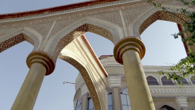 特色建筑新疆喀什古城