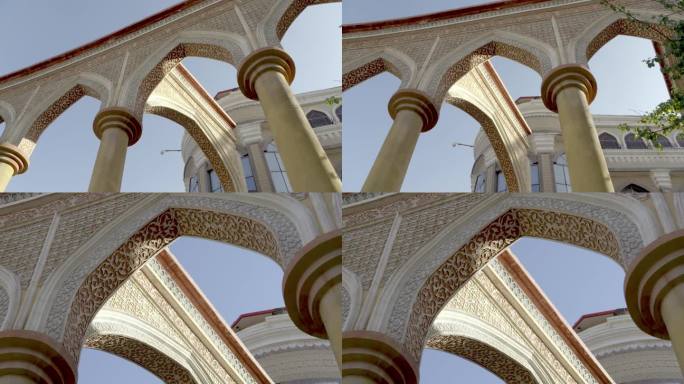 特色建筑新疆喀什古城