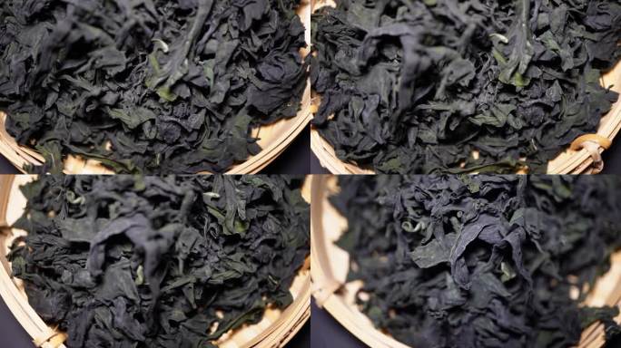 紫菜海带裙带菜海产食材海藻