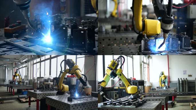 机器人焊接，焊接手臂，自动焊接，五金工厂