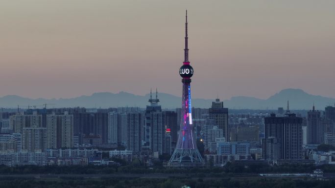 洛阳长焦夕阳大景