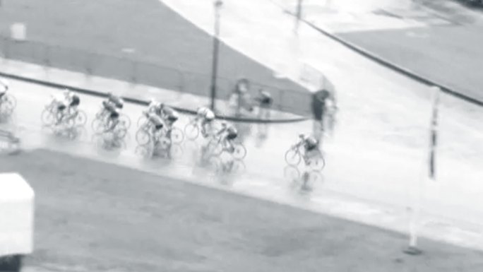 60年代自行车竞速比赛