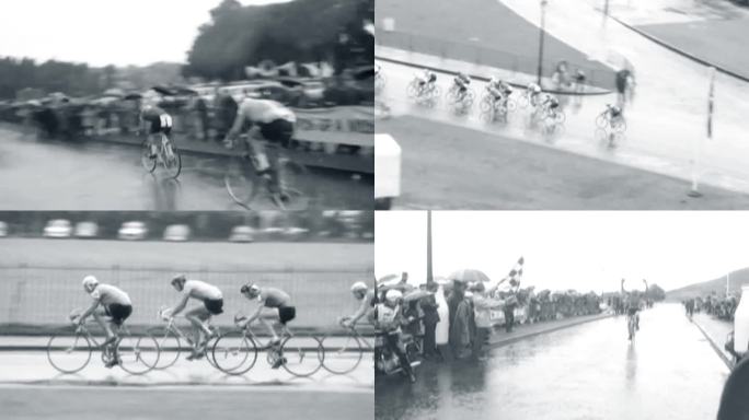 60年代自行车竞速比赛