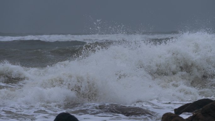 奔腾海浪-高速摄影