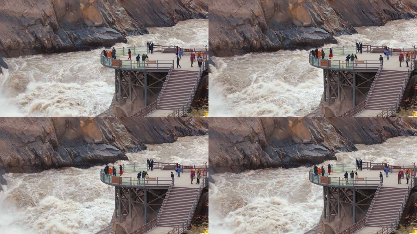 虎跳峡 峡谷 长江 山水中国