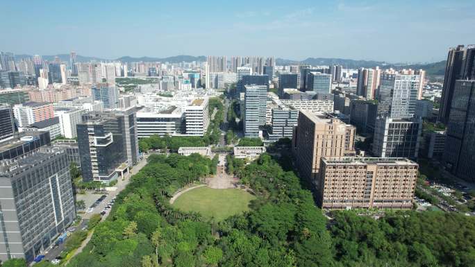 深圳光明区光明科技园和甲子塘城市公园