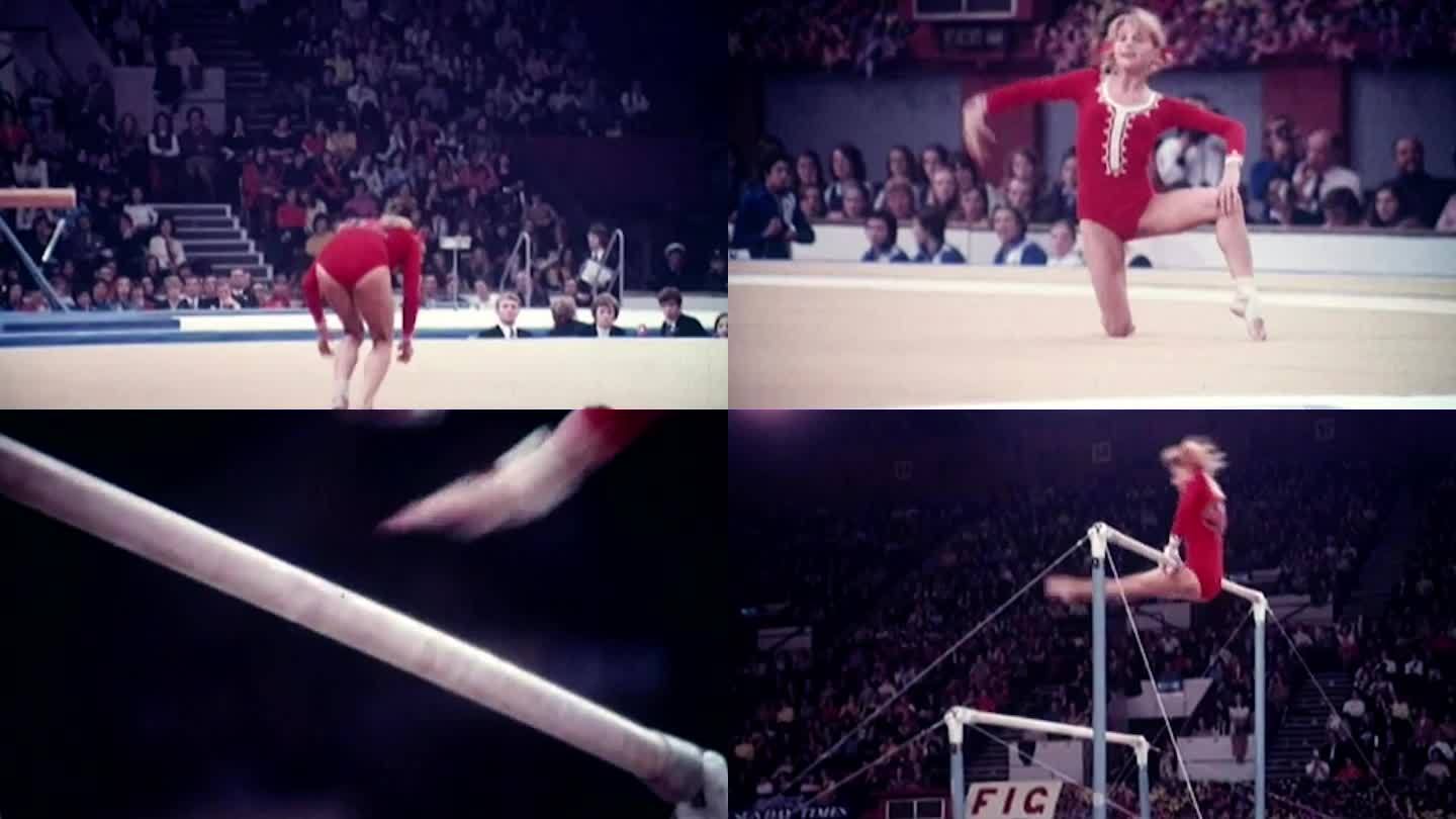 70年代苏联体操运动员
