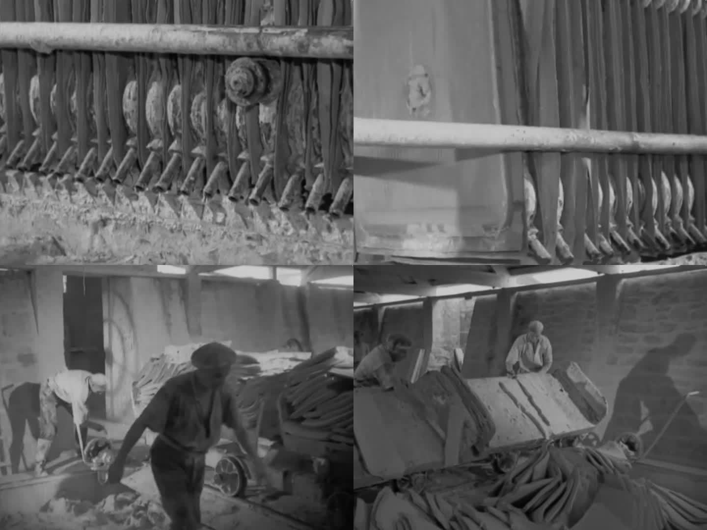 黏土加工厂 60年代黏土生产