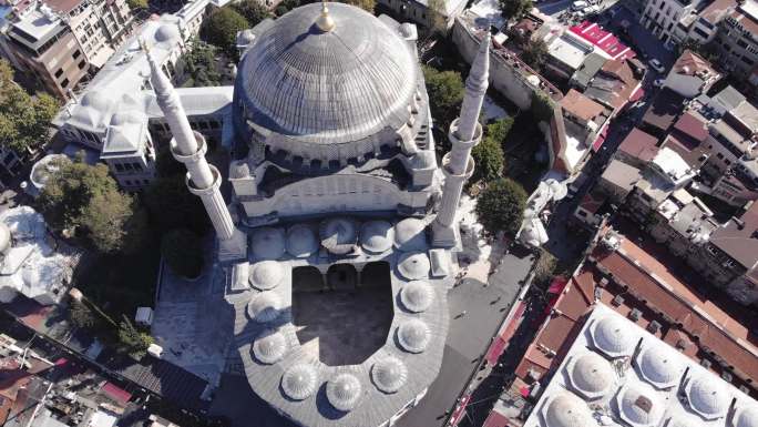 国外土耳其伊斯坦布尔城市航拍