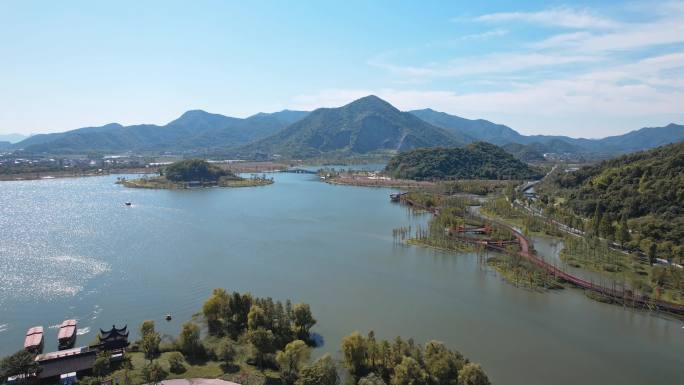 杭州铜鉴湖景区