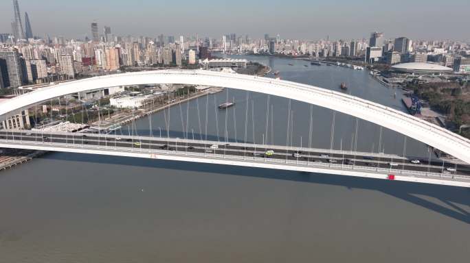 【御3航拍】上海卢浦大桥