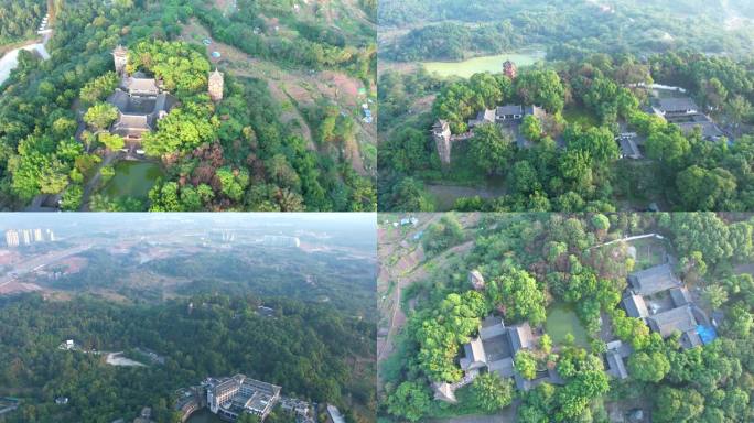 广安神龙山巴人石头城风景区