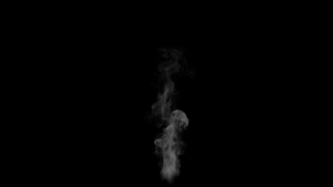 黑烟带通道 火焰 循环 魔法 烟雾