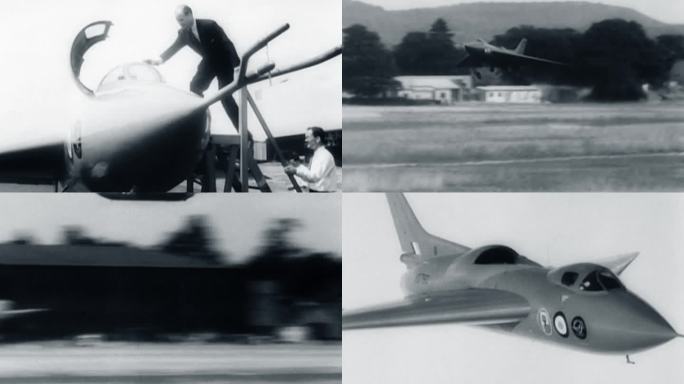 50年代三角翼飞机战斗机