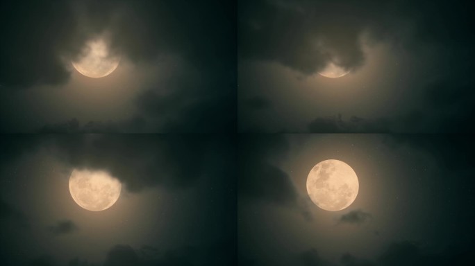 云遮月明月月亮月光